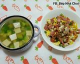 Hình bước làm 2 của món Cơm Canh Cho Bé Yêu