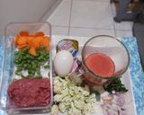 Foto langkah ke 1 dari resep Sop merah daging Keju mpasi 11 bulan +.