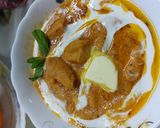 A picture of step 12 of Butter Chicken 🐔 😋👍.