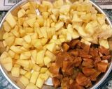 ड्राई फ्रूट्स मिक्स फ्रूट्स कस्टर्ड रेसिपी चरण 7 फोटो
