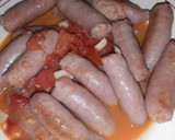 Foto del paso 6 de la receta: Salchichas con tomate y ajo
