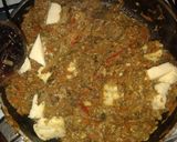 Foto del paso 10 de la receta: Hipercalórico salvaje de bastones de pollo y papas bravas