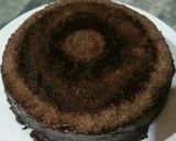 A picture of step 8 of Chocolate Cake😋.