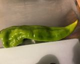 Une image de l'étape 6 de Poulet mariné aux poivrons tricolores et courgette.