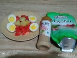 Salad Tomat Telur untuk diet (W#51)