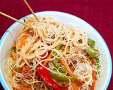 A picture of step 6 of Stir fry Rice Vermicelli.
