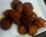 A picture of step 2 of Pumpkin kofta curry.