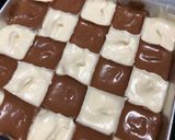 Foto langkah ke 5 dari resep Checkerboard rollcake.