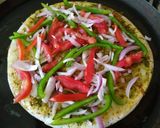 A picture of step 5 of Dosa sandwich.