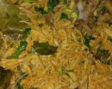 Foto langkah ke 7 dari resep Nasi Bakar Ayam Pedas Kemangi.