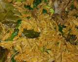 Foto langkah ke 7 dari resep Nasi Bakar Ayam Pedas Kemangi.