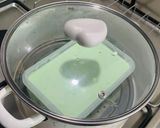 Foto langkah ke 4 dari resep Mochi Pandan Isi Kacang.