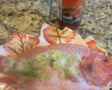 A picture of step 1 of One-Sun Red Snapper with Sweet and Sour Sauce.