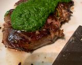 A picture of step 5 of Green herb sauce.