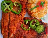 A picture of step 2 of Fish tikka biryani.