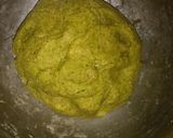 A picture of step 2 of MethiPuri(Wheatflour).