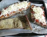 Foto del paso 3 de la receta Matambre tiernizado a la pizza con patatas, ajos y pimientos fritos