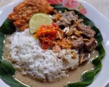 Foto langkah ke 4 dari resep Nasi Gandul.