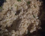 Foto del paso 4 de la receta: Arroz frito con paty de pollo