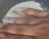 A picture of step 4 of No Yeast Pizza (Party style).
