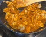 A picture of step 4 of Basmati Rice with Curry Chicken.
