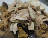Foto del paso 4 de la receta: Berenjenas con pollo bbq🍗🍯🍆
