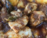 Gambar langkah 7 resipi Gulai Ayam.