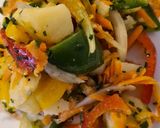 Pas rețetă Salată de cartofii cu legume 2 fotografie