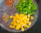 A picture of step 2 of Cheese chilli bombs.