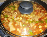 Foto del paso 5 de la receta: Cocido de Garbanzos con verduras y filete de cerdo