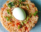 எளிய முறையில் சுவையான தக்காளி சாதம் (Thakkali satham recipe in tamil) ரெசிபி ஸ்டேப் 5 புகைப்படம்