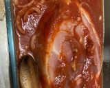Une image de l'étape 3 de Rouelle de porc à la tomate.
