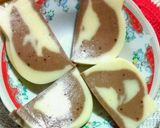 Foto langkah ke 5 dari resep Puding Marmer.