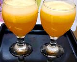 A picture of step 5 of Peach Soft drink 🍑🍑.