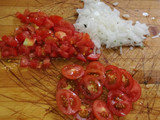 Espaguetis con chirlas