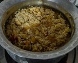 A picture of step 5 of Leftover Chhole Pulao.