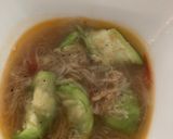 A picture of step 5 of Grandma’s Crab Misua.