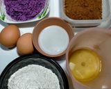 Foto langkah ke 1 dari resep Bolu Ubi Ungu Gula Merah.