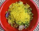 A picture of step 7 of Undhiya chat.