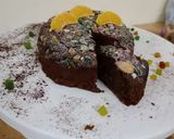 A picture of step 3 of Choco orange plum cake.