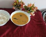 A picture of step 5 of Kadhi bari bihari style.
