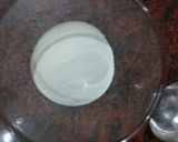A picture of step 1 of Eggless rava cake.
