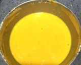 A picture of step 2 of Vanilla & Chocolate Custard Pudding.