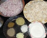 A picture of step 1 of Chicken bread.