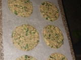 Hamburguesas de pollo con avena