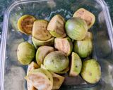 A picture of step 1 of Small Brinjals Stir Fry.