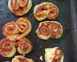 Foto del paso 5 de la receta: Palmeritas de jamón y queso