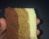 Foto langkah ke 9 dari resep Bolu Tiramisu kukus.