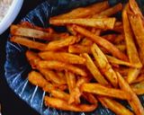 A picture of step 6 of Fries pakore.