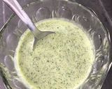 Une image de l'étape 1 de Galette au son d’avoine/roquette.